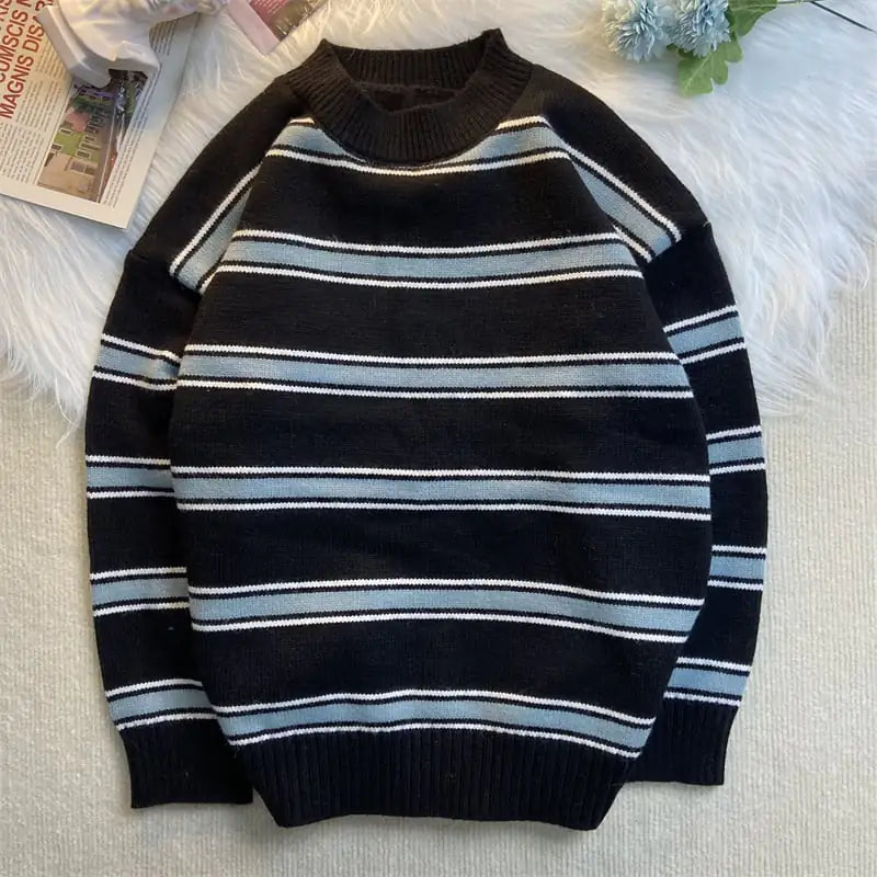 Striped Crewneck Sweater
