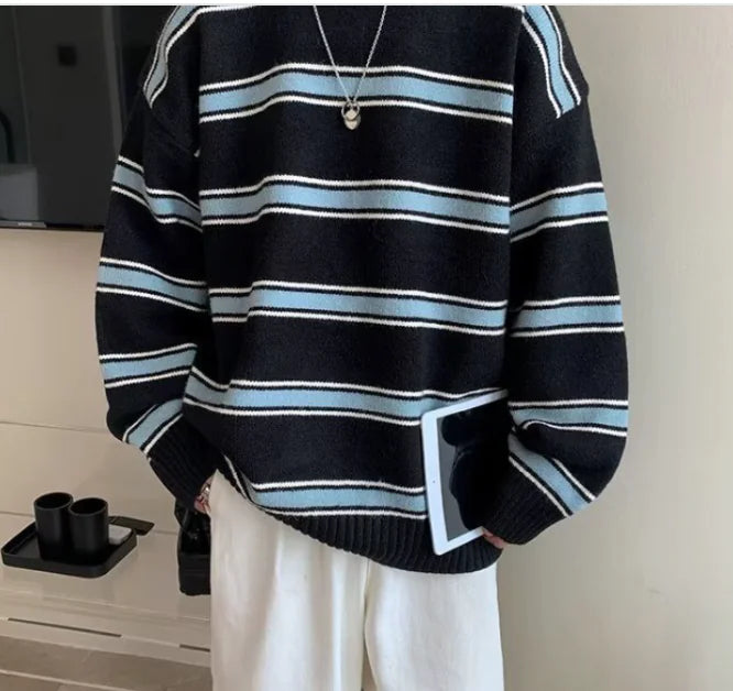 Striped Crewneck Sweater